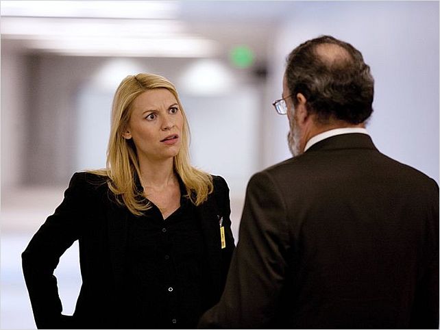 Homeland : photo Claire Danes, Mandy Patinkin