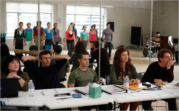 Smash : photo Ann Harada, Christian Borle, Debra Messing, Jack Davenport, Joshua Bergasse