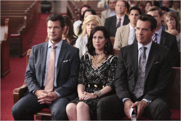 GCB : photo David James Elliott, Jennifer Aspen, Mark Deklin, Miriam Shor