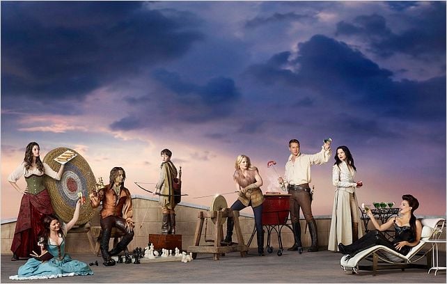 Photo Emilie de Ravin, Ginnifer Goodwin, Jared Gilmore, Jennifer Morrison, Josh Dallas