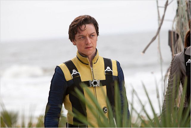 X-Men: Le Commencement : photo James McAvoy, Matthew Vaughn