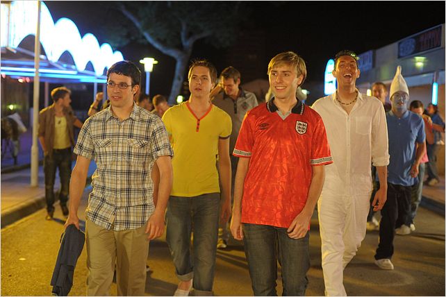 Les Boloss : photo Ben Palmer, Blake Harrison, James Buckley, Joe Thomas, Simon Bird