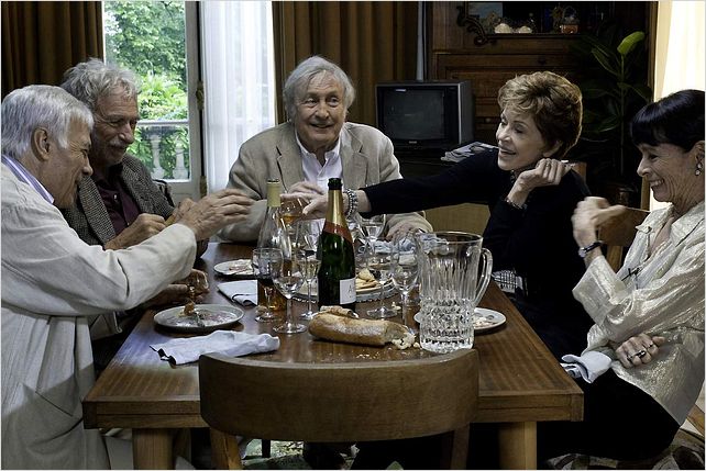 Et si on vivait tous ensemble? : photo Claude Rich, Geraldine Chaplin, Guy Bedos, Jane Fonda, Pierre Richard