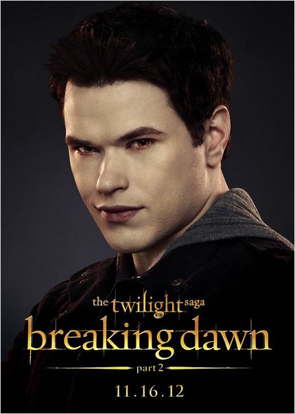 Twilight - Chapitre 5 : Révélation 2e partie : affiche Kellan Lutz