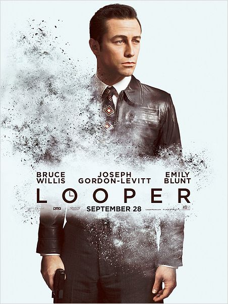 Looper : affiche Joseph Gordon-Levitt