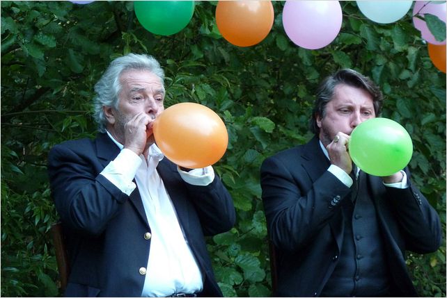 Adieu Berthe ou l'enterrement de mémé : photo Bruno Podalydès, Pierre Arditi