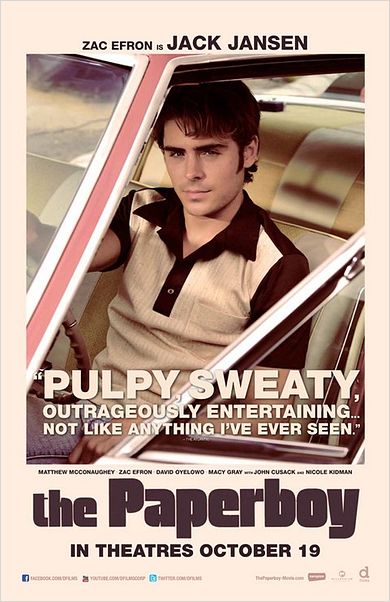Paperboy : Affiche Zac Efron