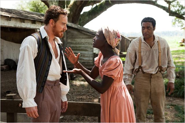 12 Years A Slave : Photo Chiwetel Ejiofor, Lupita Nyong'o, Michael Fassbender