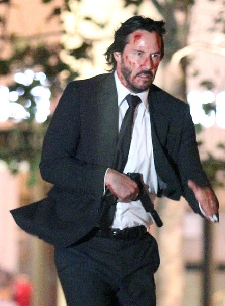 John Wick 2 : Keanu Reeves en action sur le tournage