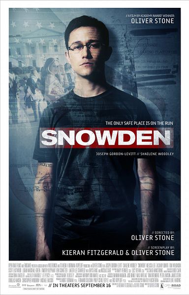 Snowden - Sortie le 2 novembre 2016