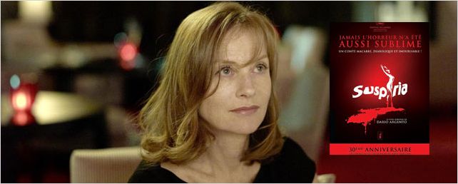 Isabelle Huppert dans le remake de "Suspiria" !
