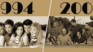1994 et 2004... de grands crus séries ! De "Friends" à "Lost"...