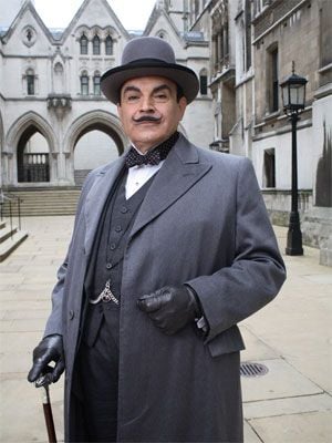 Affiche de la série Agatha Christie's Poirot