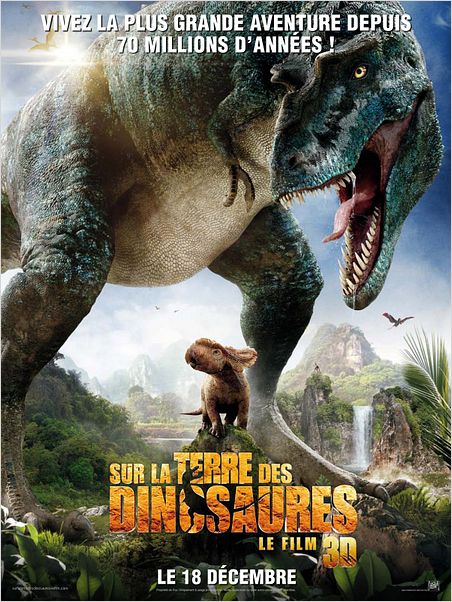 Sur la terre des dinosaures, le film 3D ddl Sur la terre des dinosaures, le film 3D ddl